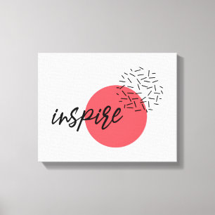Impressão Em Tela Design de inspiração simples, engraçada, moderna e