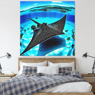 Impressão Em Tela Design do Eagle Ray
