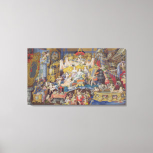 Impressão Em Tela Design para um ventilador, possivelmente para Mada