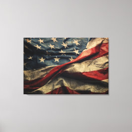 Impressão Em Tela Design Tecido de Onda de Sinalizador Americano