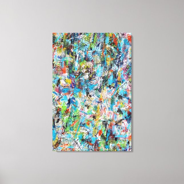 Impressão Em Tela Desperte 24 x 36 Tela Enrolada (Frente)
