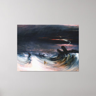 Impressão Em Tela Destruição de pneus por John Martin (1840)