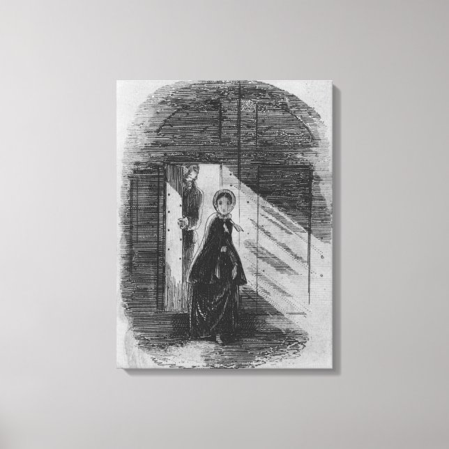 Impressão Em Tela Detalhe de Amy Dorrit (Frente)