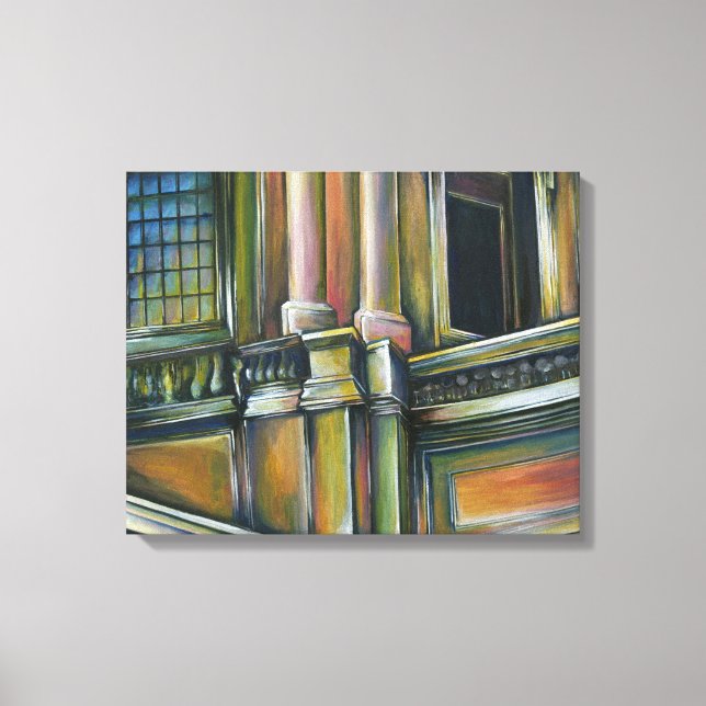 Impressão Em Tela Detalhe de Gesamtkunst (Frente)