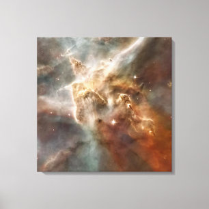 Impressão Em Tela Detalhe deFormação da região da nebulosa de Car