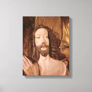 Impressão Em Tela Detalhe do baptismo do cristo