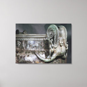 Impressão Em Tela Detalhe do punho do gorgon de um krater