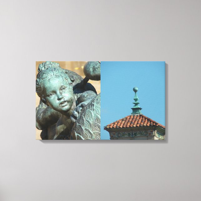 Impressão Em Tela Detalhes do Plaza (Frente)