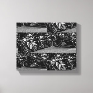 Impressão Em Tela Detalhes dos motociclistas motociclistas motocicli