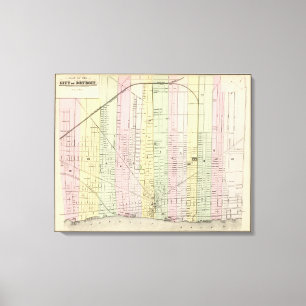 Impressão Em Tela Detroit 2