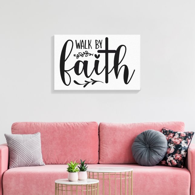 Impressão Em Tela Deus (Insitu(Sala de estar))