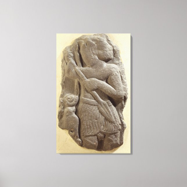 Impressão Em Tela Deus da tempestade moabita, terra antiga de Shihan (Frente)