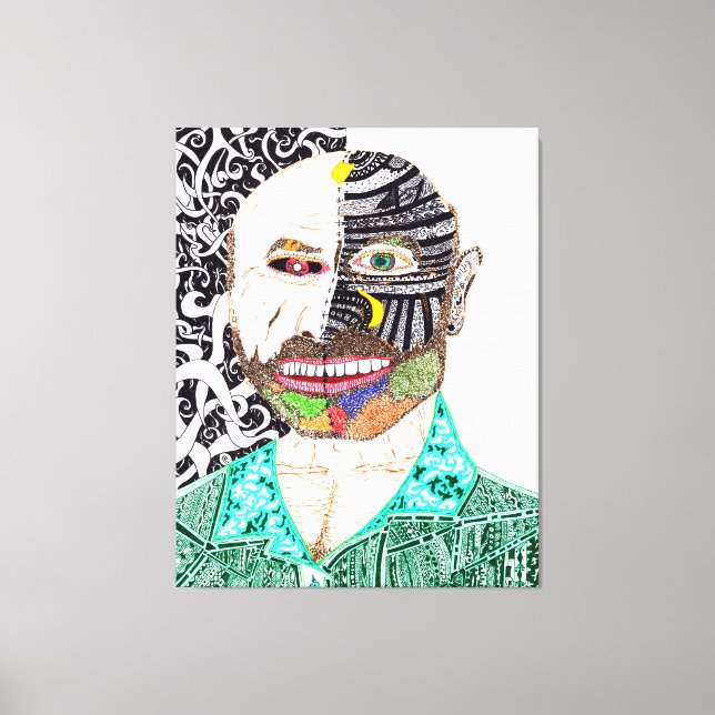 Impressão Em Tela Deus está nos Detalhes #1 (Frente)