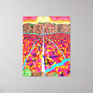 Impressão Em Tela Deus está nos Detalhes #10