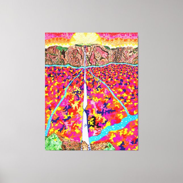 Impressão Em Tela Deus está nos Detalhes #10 (Frente)