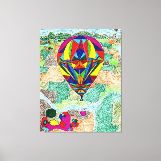 Impressão Em Tela Deus está nos Detalhes #17 (Frente)