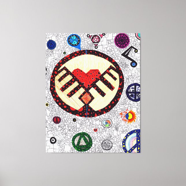 Impressão Em Tela Deus está nos Detalhes #2 (Frente)