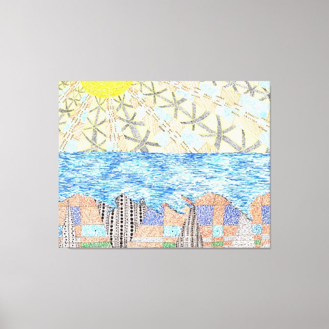 Impressão Em Tela Deus está nos Detalhes #4 (Frente)