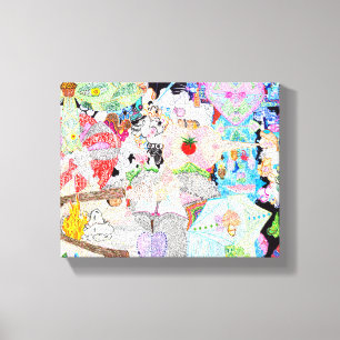 Impressão Em Tela Deus Está nos Detalhes Formas Pastel