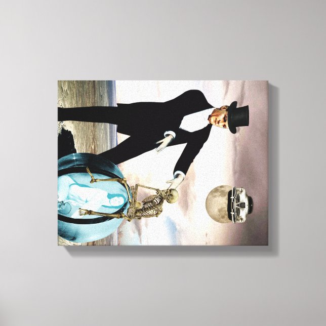 Impressão Em Tela Deus está tocando 1 (Frente)