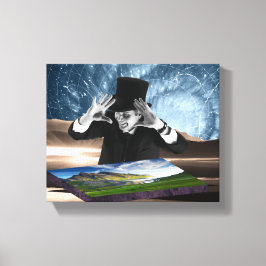 Impressão Em Tela Deus está tocando 2