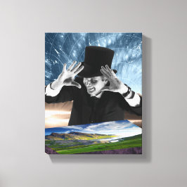 Impressão Em Tela Deus está tocando 2