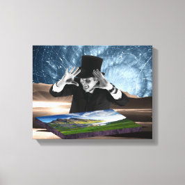 Impressão Em Tela Deus está tocando 2