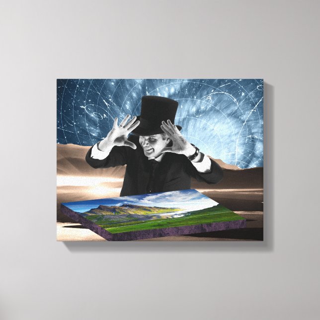 Impressão Em Tela Deus está tocando 2 (Frente)