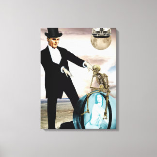 Impressão Em Tela Deus está tocando tela impressa