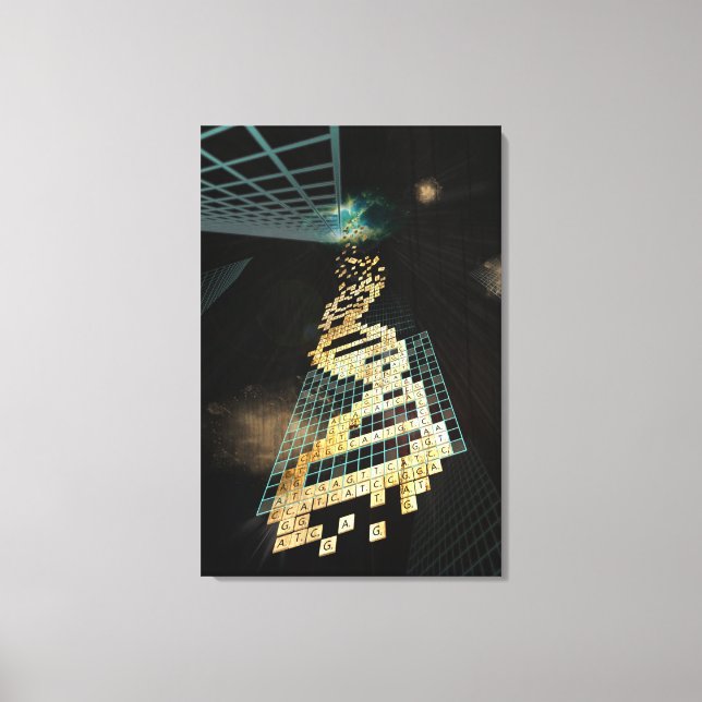 Impressão Em Tela Deus não joga dados 2014 (Frente)