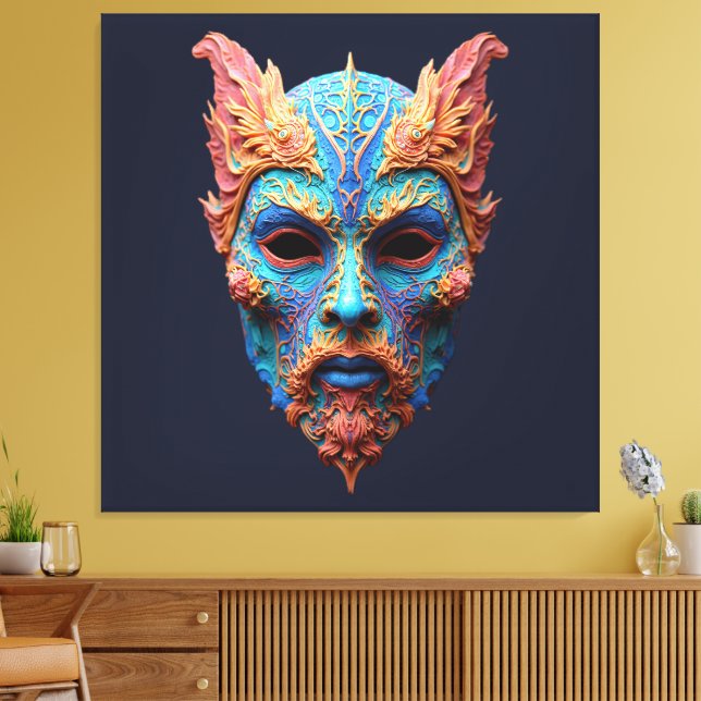 Impressão Em Tela Deus Nórdico Odin (Insitu(Sala de estar))