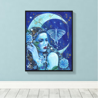 Impressão Em Tela Deusa arte celestial por Renee L Lavoie