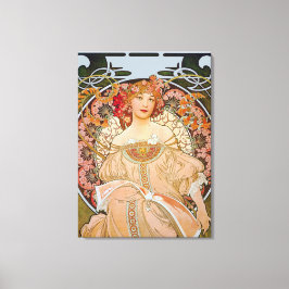 Impressão Em Tela Devolução por Alphonse Mucha