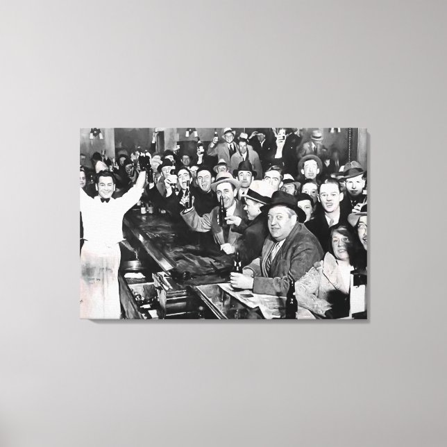 IMPRESSÃO EM TELA DEZ 5, 1933, A PROIBIÇÃO TERMINA PARCIALMENTE (Frente)