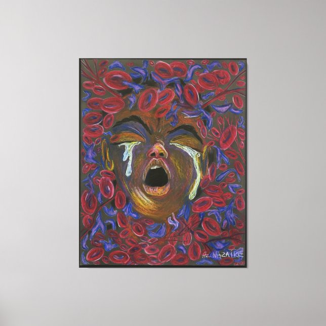 Impressão Em Tela Dez redefinidos - Sensibilização para Dor Célula D (Frente)