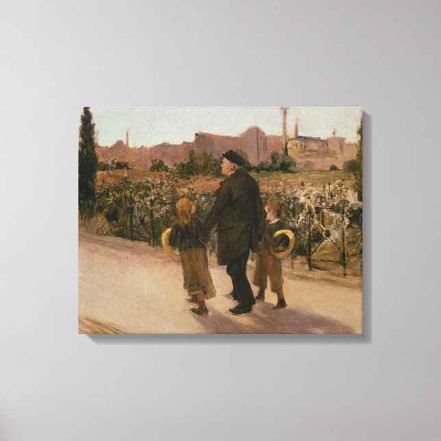 Impressão Em Tela Dia das Almas, c.1882 (Frente)