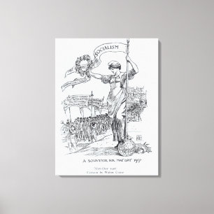 Impressão Em Tela Dia de maio de 1907