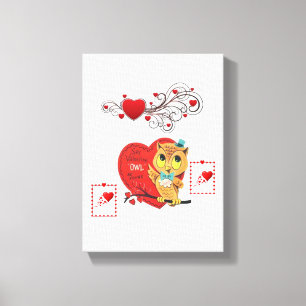 Impressão Em Tela Dia de os namorados de Impressão de Tela Estreita 