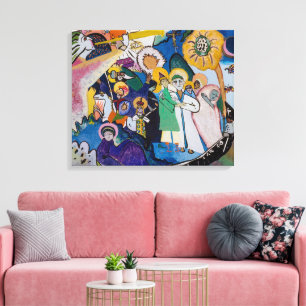 Impressão Em Tela Dia de Todos os Santos I Kandinsky