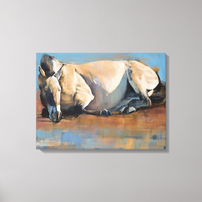 Impressão Em Tela Dia do céu azul (Frente)