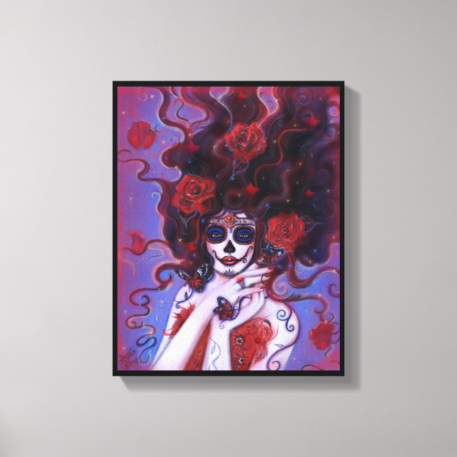 Impressão Em Tela Dia do Destino da poster morta por Renee (Frente)