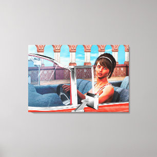 Impressão Em Tela Dia do Sol