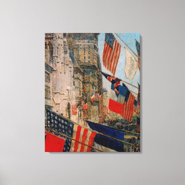 Impressão Em Tela Dia dos Aliados, maio de 1917 (Frente)