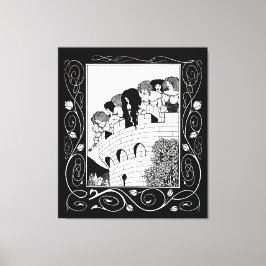 Impressão Em Tela Diabo na Probabilidade de uma Mulher - RHS