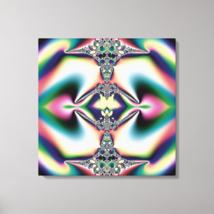 Impressão Em Tela Diamante Arco-íris