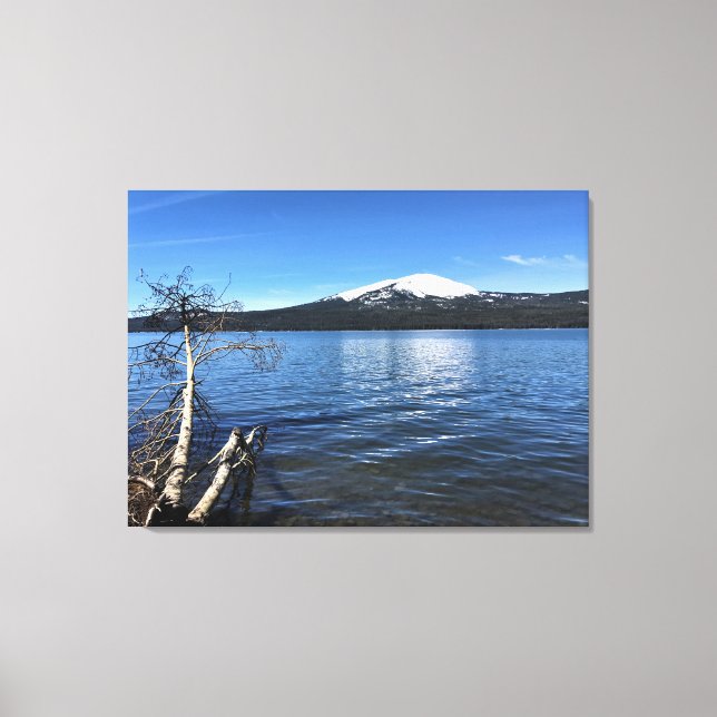 Impressão Em Tela Diamond Lake, Oregon (Frente)