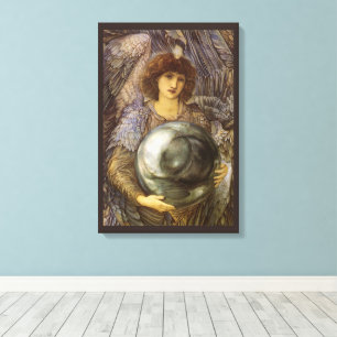 Impressão Em Tela Dias da Criação, Primeiro Dia por Burne Jones