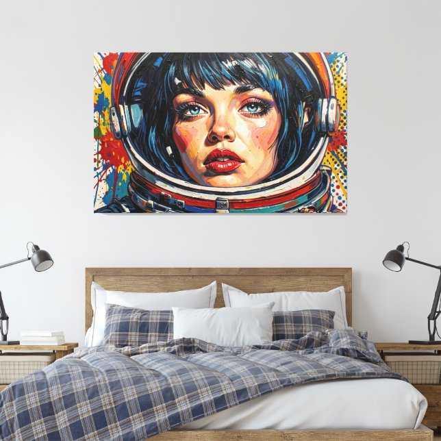 IMPRESSÃO EM TELA DIAS DE DESCOBERTA 18 (Insitu(Quarto))