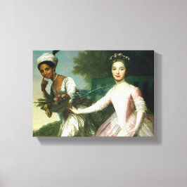 Impressão Em Tela Dido Elizabeth Belle e Lady Murray