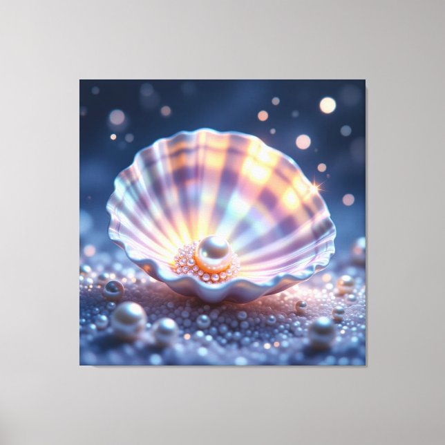 Impressão Em Tela Die Schatzmuschel – Verborgene Perlen  (Frente)